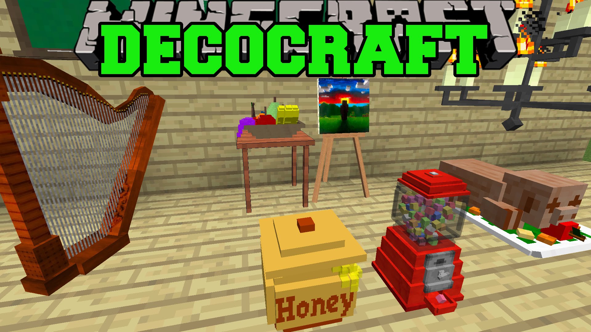 Decocraft Mod for Minecraft 1.12.2/1.11.2 | MinecraftRed
