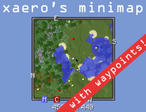 xaeros minimap mod minecraft 1