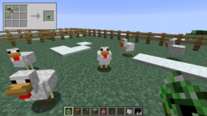 creeper chickens mod minecraft 4
