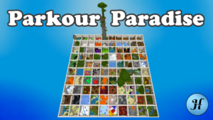 parkour paradise map logo