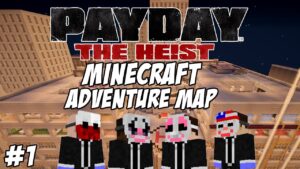 payday the minecraft heist map logo