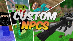 custom npcs mod logo