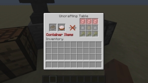 uncrafting table mod 13