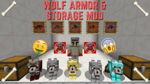 wolf armor and storage mod logo